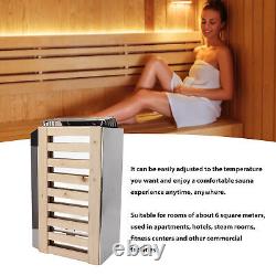 Chauffe-sauna 3,6 kW 110V Contrôle interne Poêle de chauffage de sauna en acier inoxydable SP