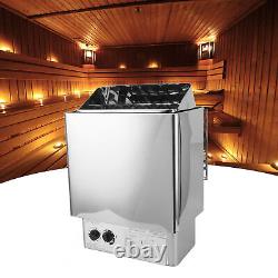 Chauffe-sauna 6KW Poêle chauffant en acier inoxydable Chauffage efficace Sauna CS