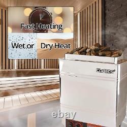 Coasts Heater 6kw 240v Contrôleur Intérieur En Acier Inoxydable Shell Pour Spa Sauna Room