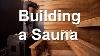 Construction D'un Sauna Dans Le Jardin