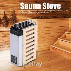 Contrôle interne du chauffage de sauna - Poêle de sauna en acier inoxydable de type outil de chauffage 3KW