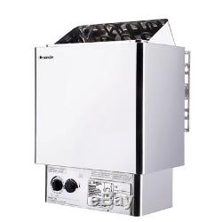 Cuisinière 220v / 380v D'appareil De Chauffage De Sauna Humide Et Sec D'acier Inoxydable 6kw