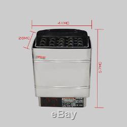 Cuisinière Électrique De Chauffage Externe Pour Poêle Sèche-linge Électrique 6kw En Acier Inoxydable 220v