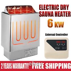 Équipement de sauna domestique 6KW 220V/240V Poêle électrique de sauna Chauffe-sauna