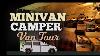 Minivan Camper Van Build Tour Conversion Une Autre Vidéo De Vanlife Pour La Journée