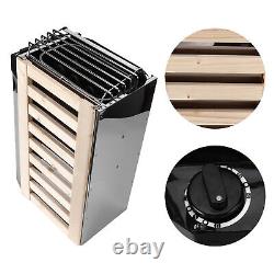 NEY 3KW Poêle de Sauna en Acier Inoxydable Chauffe-sauna 110V Contrôle Interne Sauna