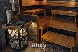 Poêle à bois pour sauna HARVIA LEGEND 240 SL, chauffe-salle de vapeur pour 10 à 24 m³.