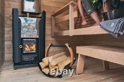 Poêle à bois pour sauna HARVIA, chauffe-eau à tuyau modèle acier 22 L.