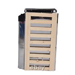 Poêle de sauna en acier inoxydable de 3,6 kW avec commande interne pour salle de sauna AOS