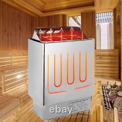 Poêle de sauna en acier inoxydable de 6/9KW Équipement de chauffage de sauna pour spa Hammam