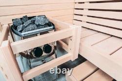 Poêle électrique de sauna HARVIA Vega Compact 3,5 kW avec panneau de contrôle intégré