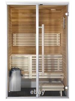 Poêle électrique de sauna HARVIA Vega Compact 3,5 kW avec panneau de contrôle intégré