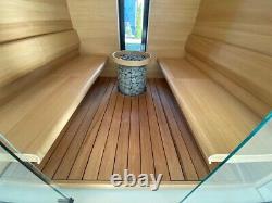 Poêle électrique pour sauna HUUM HIVE Mini 6 kW équipé d'un panneau de contrôle WiFi UKU.