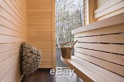 Réchauffeur Électrique De Sauna À Vapeur Huum Drop, Cuisinière Design Pour Sauna 4,5-9 Kw Wet / Dry
