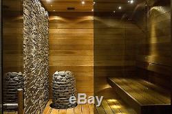 Réchauffeur Électrique Pour Sauna, Cuisinière Design Pour Sauna À Vapeur Humide / Sec 6-18 Kw Uniquement
