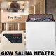 Sauna Heater 6kw Baignoire À Vapeur Sèche Sauna Heater Poêle Non Y Compris Sauna Stone