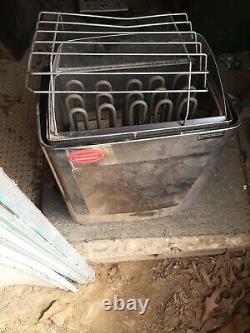 Sauna Heater Stove 8kw Dry Steamist Sauna Stainless Steel New Old Stock