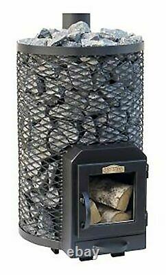 Sauna Woodburning Heater Stoveman 20r Heavy Pour Les Chambres 12-20 M3