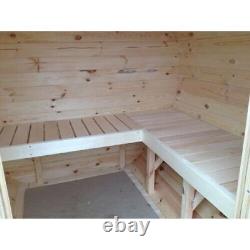 Sauna tonneau de 1,7m de long (Ø 1,97 m) avec chauffage électrique