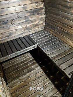 Sauna tonneau de 1,7m de long (Ø 1,97 m) avec chauffage électrique