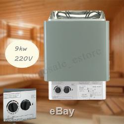 Spa 39kw De Contrôle Interne En Acier Inoxydable De Cuisinière D'appareil De Chauffage De Sauna Humide Et Sec