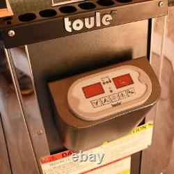 TOULE 3KW ETL Poêle Chauffant Humide/Sec pour Spa Sauna avec Contrôleur Numérique